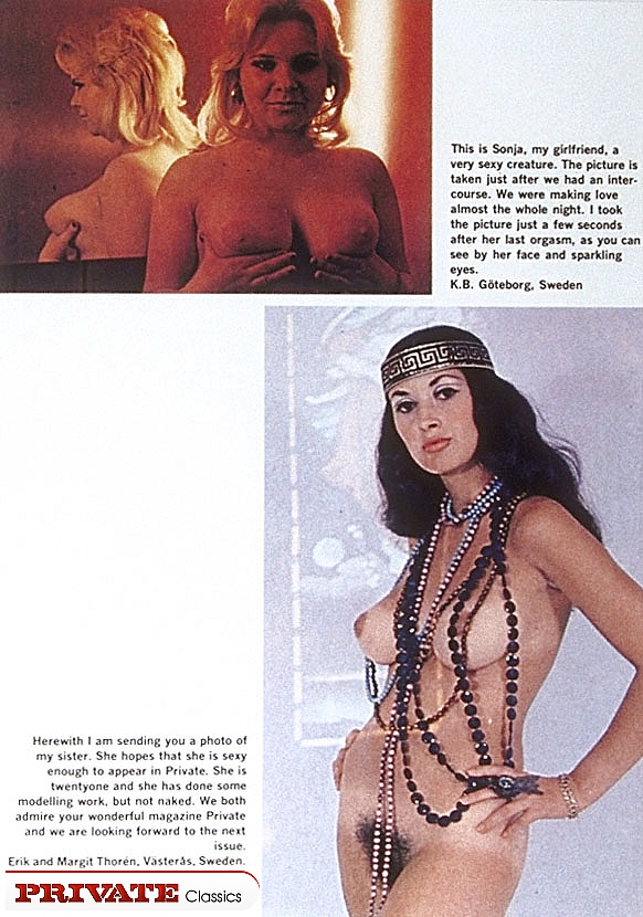70s Swedish Vintage Porn - Private Classic Porn Private Magazine #24